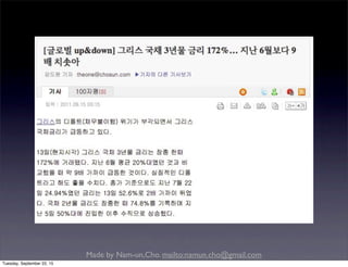 Made by Nam-un,Cho. mailto:namun.cho@gmail.com
Tuesday, September 22, 15
 