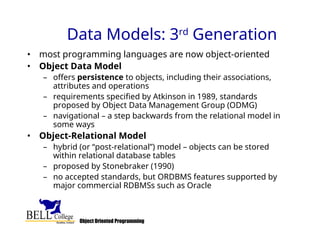Object Persistence 004.02-Paterson-Object-Persistence-December-2004.ppt