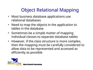Object Persistence 004.02-Paterson-Object-Persistence-December-2004.ppt