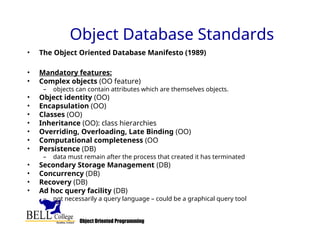 Object Persistence 004.02-Paterson-Object-Persistence-December-2004.ppt