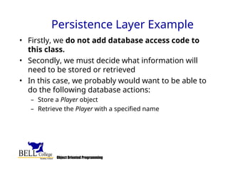 Object Persistence 004.02-Paterson-Object-Persistence-December-2004.ppt