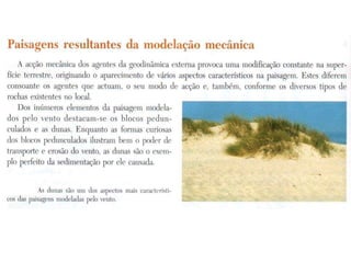 Agentes modeladores da paisagem