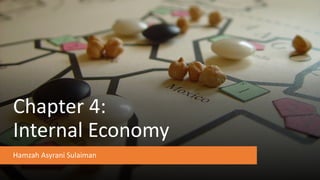 Chapter 4:
Internal Economy
Hamzah Asyrani Sulaiman
 