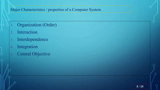 computer system (system analysis & design) | PPTX