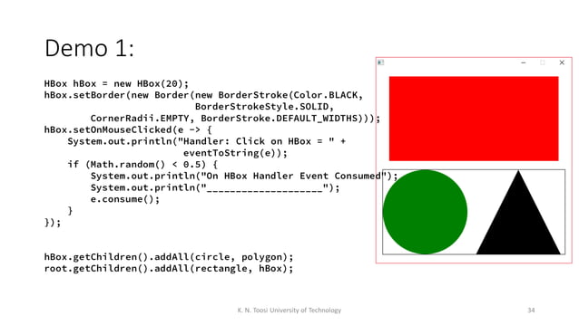 004 - JavaFX Tutorial - Event Handling | PDF