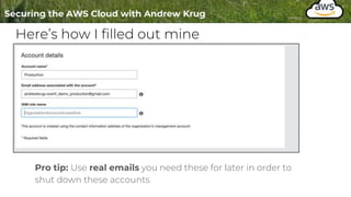 Here’s how I filled out mine
Pro tip: Use real emails you need these for later in order to
shut down these accounts
 