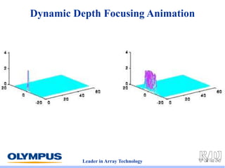Leader in Array Technology
Dynamic Depth Focusing Animation
 