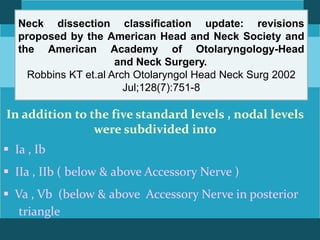 Neck Defect Classification Surgical anatomy and approaches to neck | PPTX