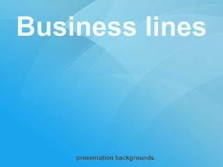 Business lines presentation backgrounds 