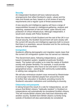 Scotland's Future | PDF