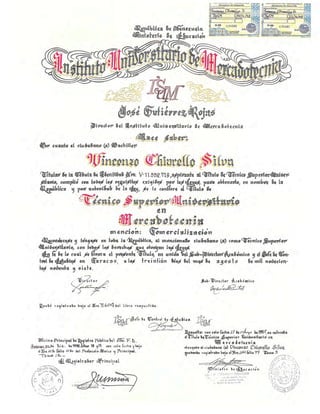 1997 ISUM Marketing Diploma