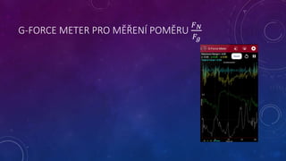 G-FORCE METER PRO MĚŘENÍ POMĚRU
𝐹 𝑁
𝐹𝑔
 