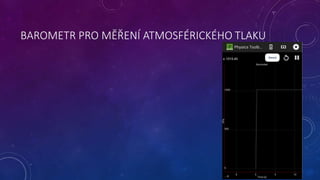 BAROMETR PRO MĚŘENÍ ATMOSFÉRICKÉHO TLAKU
 