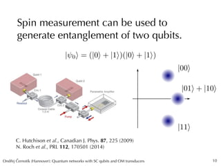 Quantum networks with superconducting circuits and optomechanical ...