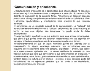 DISTINTO TIEMPO – MISMO LUGAR Ejemplo: enseñanza aprendizaje
