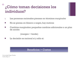 Terminos Marginales 004 principios básicos para el análisis económico | PPT