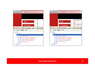 Search Engine Optimization   10
 