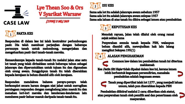 Land Law Hak Ke Atas Tanah Orang Lain