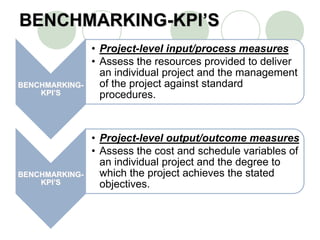 005 benchmarking-kpi's | PPT