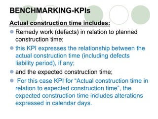005 benchmarking-kpi's | PPT