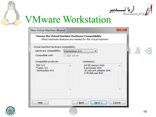 19
VMware Workstation
 