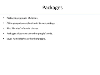 Understanding Java Packages: Organizing and Using Classes Effectively ...