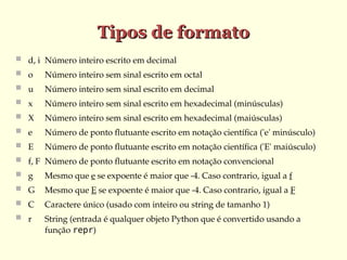 005 - Programando em Python - Tuplas e Strings.ppt