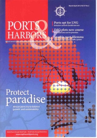 Porto de Sines em destaque na revista da International Association of Ports and Harbors