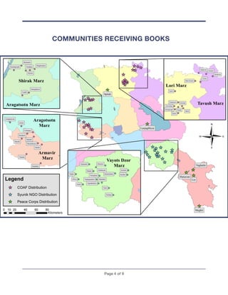  
Page ! of !4 9
COMMUNITIES RECEIVING BOOKS
 