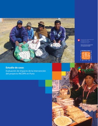 Estudio de caso: 
Evaluación de impacto de la intervención 
del proyecto INCOPA en Puno 
 