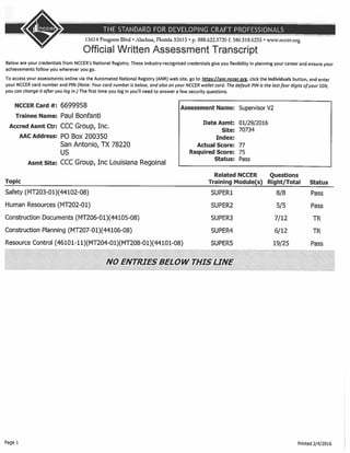 NCCER-Supervisor V2 | PDF