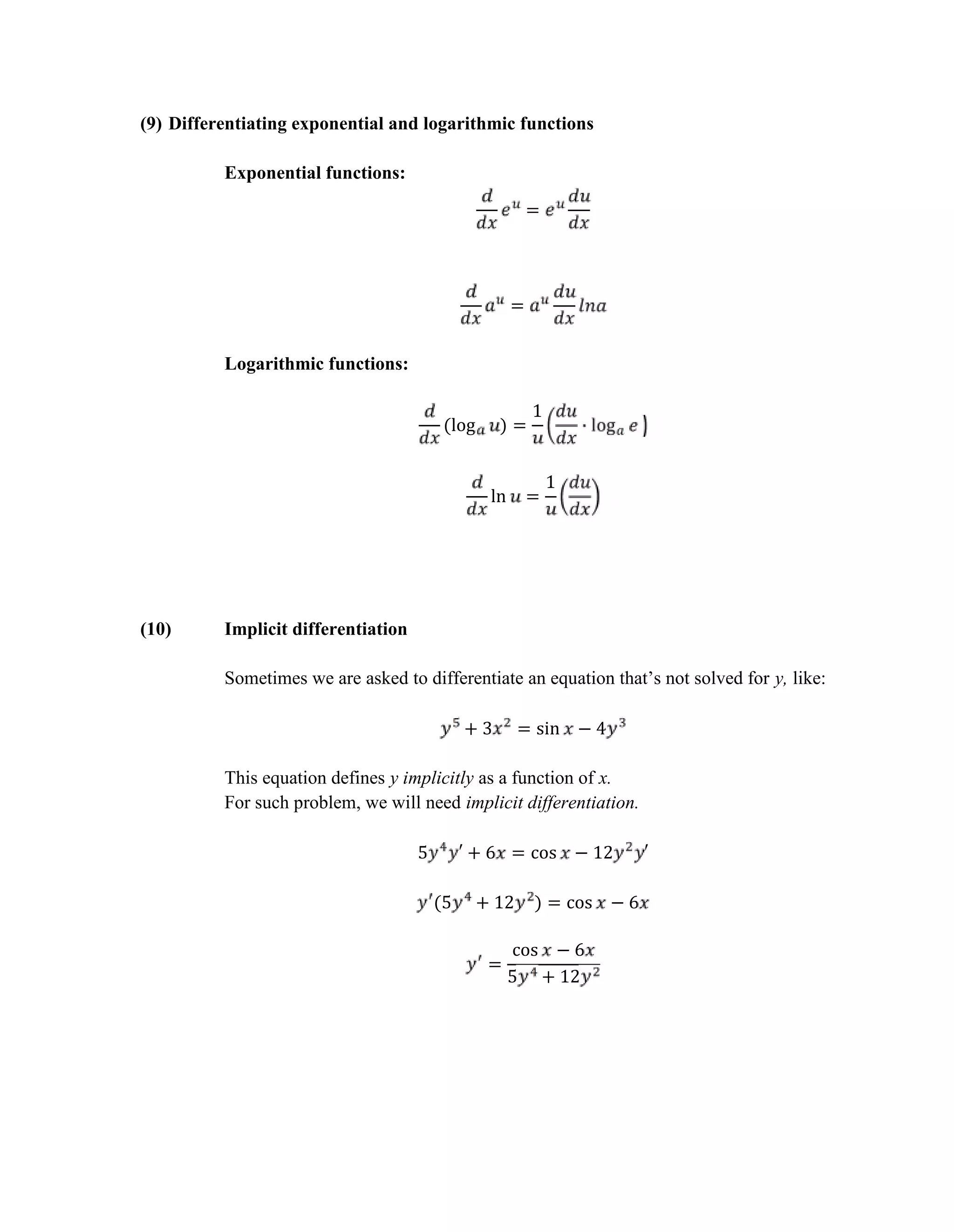 005 differential rules