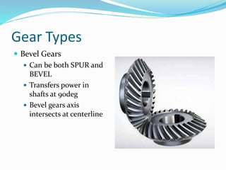 005 gear types | PPTX
