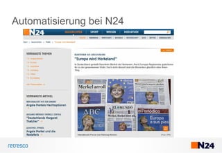 Automatisierung bei N24
 