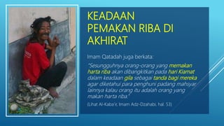 Siksa Pemakan Riba | PPTX