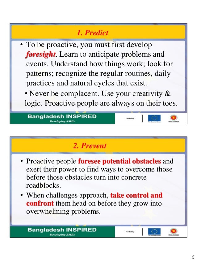 006 how to be proactive at work how to be proactive