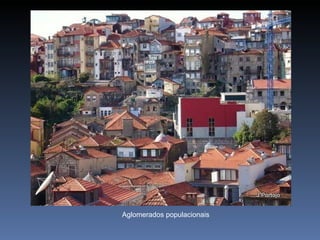 Aglomerados populacionais
 