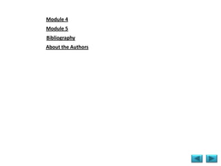 Module 4Module 5BibliographyAbout the Authors