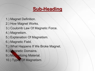Magnetism PPT