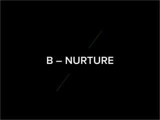 B – NURTURE
 