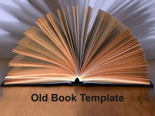 Old Book Template
 