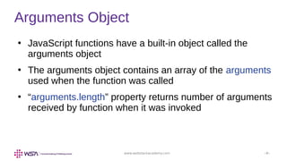 JavaScript - Chapter 6 - Basic Functions | PPT