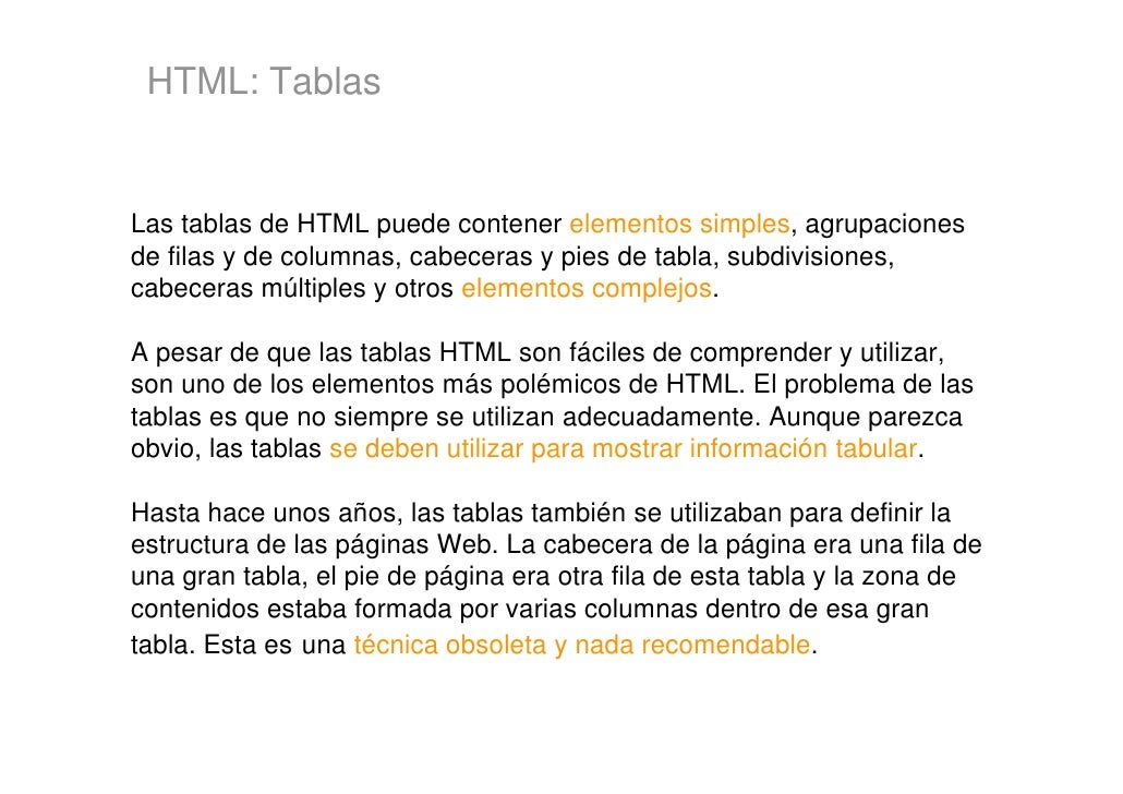 006 html tablas