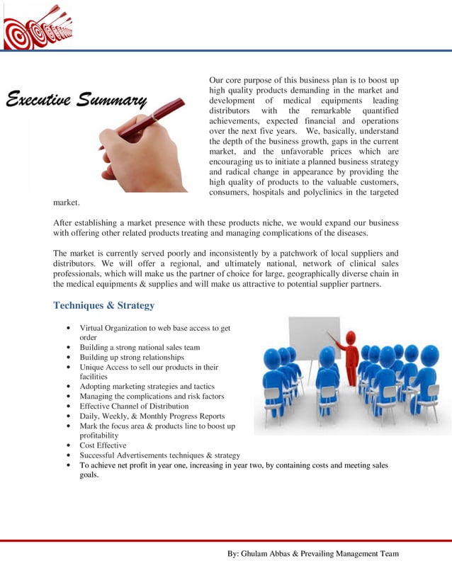 Proposal for Medical Supplies PDF