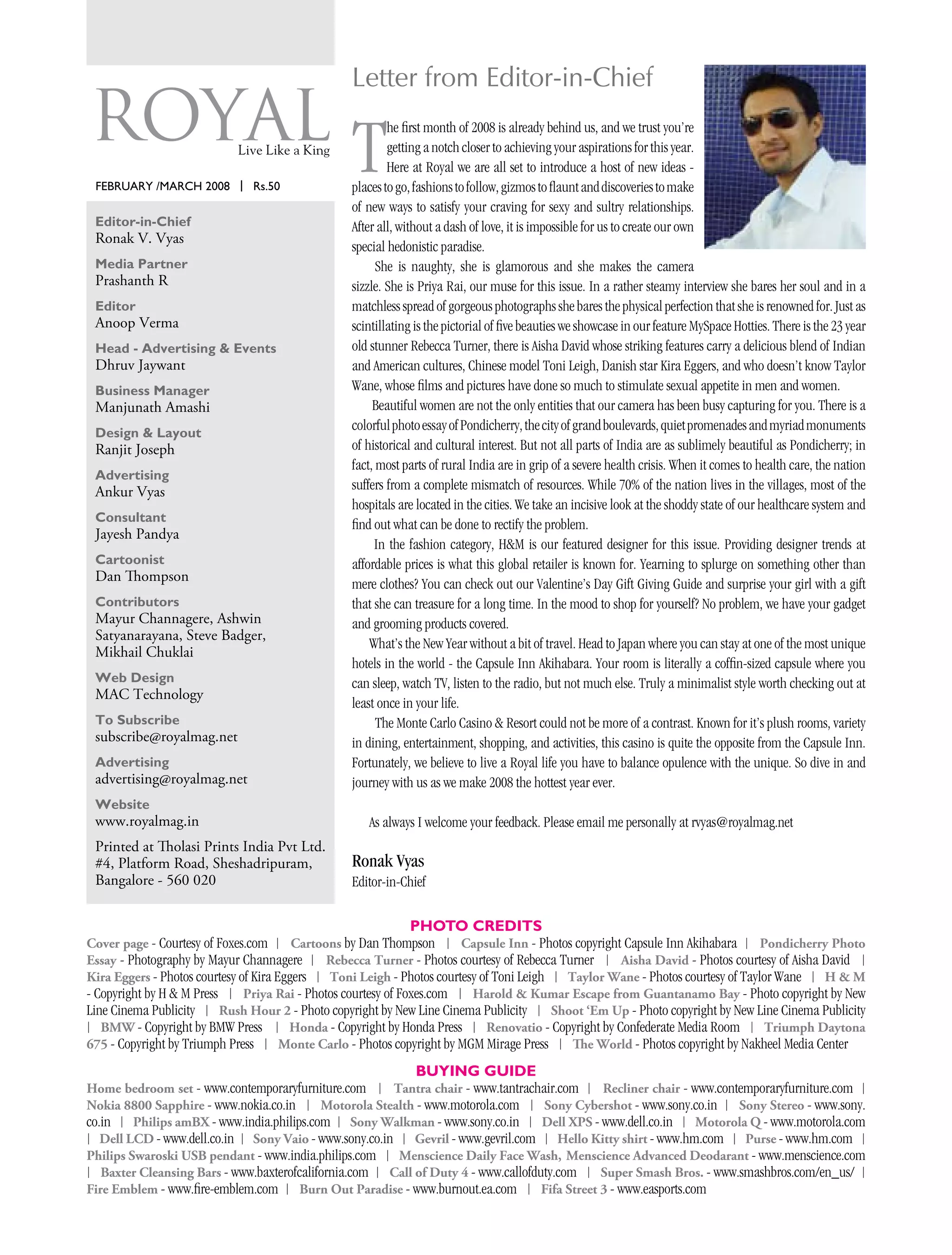 006 Royal February March 2008 | PDF