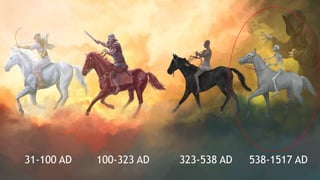 31-100 AD 100-323 AD 323-538 AD 538-1517 AD
 