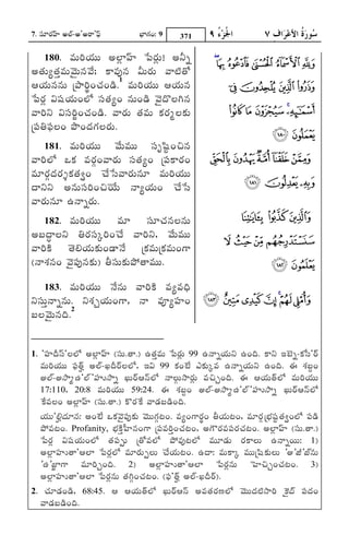 7. xqsWLRi£¤¦¦¦ @ÍÞ-@'@LS'£ms
                            n               Ë³ØgRiLi: 9      371

     180. ª«sVLji¸R¶VV @ÍýØ£¤¦¦¦ }msLýRiV! @¬dsõ                           hgfedc
@»R½Vù»R½òª«sV®ªsV©«s®ªs[; NSª«so©«s −dsVLRiV ªyÉÓÁ»][
A¸R¶V©«s©«sV úFyLójiLi¿RÁLi²T¶.1 ª«sVLji¸R¶VV A¸R¶V©«s                          lkji
}msLýRi −sxtsQ¸R¶VLiÍÜ[ xqs»R½ùLi ©«sVLi²T¶ ®ªsµ]ÌÁgji©«s
ªyLji¬s −sxqsLêjiLi¿RÁLi²T¶. ªyLRiV »R½ª«sV NRPLRiøÌÁNRPV                       qpo nm
úxms¼½xmnsÌÁLi F~LiµR¶gRiÌÁLRiV.
                                                                                                   sr
      181. ª«sVLji¸R¶VV ®ªs[Vª«sVV xqsXztísQLiÀÁ©«s
ªyLjiÍÜ[ INRP ª«sLæRiLiªyLRiV xqs»R½ùLi úxmsNSLRiLi                     xw vut
ª«sWLæRiµR¶LRi+NRP»R½*Li Â¿Á[}qsªyLRiV©«sW ª«sVLji¸R¶VV
µy¬s¬s @©«sVxqsLjiLiÀÁ¹¸¶[V ©yù¸R¶VLi Â¿Á[}qs                                          {zy
ªyLRiV©«sW D©yõLRiV.
      182. ª«sVLji¸R¶VV ª«sW xqsW¿RÁ©«sÌÁ©«sV                                         ~ }|
@ÊÁµôðyÌÁ¬s ¼½LRixqsäLjiLiÂ¿Á[ ªyLji¬s, ®ªs[Vª«sVV
ªyLjiNTP ¾»½ÖÁ¸R¶VNRPVLi²y®©s[ úNRPª«sVúNRPª«sVLigS
(©yaRP©«sLi ®ªsxmso©«sNRPV) ¼d½xqsVNRPVF¡»yª«sVV.
     183. ª«sVLji¸R¶VV ®©s[©«sV ªyLjiNTP ª«sùª«sµ³j¶
¬sxqsVò©yõ©«sV. ¬saRPè¸R¶VLigS, ©y ª«spùx¤¦¦¦Li
ÊÁÌÁ®ªsV©«sµj¶.2

1. 'x¤¦¦¦µk¶£qs"ÌÁÍÜ[ @ÍýØ£¤¦¦¦ (xqsV.»y.) D»R½ªsV }msLýiV 99 D©yõ¸R¶V¬s DLiµj¶. NS¬s BÛËÁõcNRP{qs"L`i
                                                       ò«       R
   ª«sVLji¸R¶VV xms»`½ @ÍÞcÅÁµk¶L`iÌÁÍÜ[, B−s 99 NRPLiÛÉÁ[ FsNRPVäª«s D©yõ¸R¶V¬s DLiµj¶. C aRPÊôÁLi
                   n >
   @ÍÞc@ryøD"ÍÞc'x¤¦¦¦§ryõ ÅÁVL`iA©±sÍÜ[ ©yÌæÁVryLýiV ª«sÀÁèLiµj¶. C A¸R¶V»`½ÍÜ[ ª«sVLji¸R¶VV
                                                                  R
   17:110, 20:8 ª«sVLji¸R¶VV 59:24. C aRPÊôÁLi @ÍÞc@ryøD"ÍÞc'x¤¦¦¦§ryõ ÅÁVL`iA©±sÍÜ[
   ZNP[ªsÌÁLi @ÍýØ£¤¦¦¦ (xqsV.»y.) N]LRiZNP[ ªy²R¶ÊÁ²T¶Liµj¶.
        «
   ¸R¶VV'Ö>ÁµR¶W©«s: @LiÛÉÁ[ INRP®ªsxmsoNRPV ®ªsVVgæiÈÁLi. ª«sùLigSLóiLi ¼d½¸R¶VÈÁLi, ª«sWLæiQúË³ÁxtsQ»½*LiÍÜ[ xms²T¶
                                                     R                R                      R Ï í R
   F¡ª«sÈÁLi. Profanity, Ë³ÁNTP{ò ¤¦¦¦©«sLigS úxmsª«sLjiLi¿RÁÈÁLi, @g_LRiª«sxmsLRi¿RÁÈÁLi. @ÍýØ¤¦¦¦ (xqsV.»y.)
                                  Ï                         ò                                          £
   }msLýi −sxtsQ¸¶VLiÍÜ[ »R½xmsöV ú»][ªsÍÜ[ F¡ª«soÈÁÍÜ[ ª«sVW²R¶V LRiNSÌÁV D©yõLiVV: 1)
          R          R                           «
   @ÍýØx¤¦¦¦§»y'AÍØ }msLýiÍÜ[ ª«sWLRiVöÌÁV Â¿Á[¸¶VÈÁLi. Dµy: ª«sVNSä ª«sVVúztsQNPR VÌÁV '@'ÒÁ'ÇÞ©«sV
                                R                             R
   'D'ÇêØgS ª«sWLjièLiµj¶. 2) @ÍýØx¤¦¦¦§»y'AÍØ }msLýi©«sV |¤¦¦¦ÀÁèLi¿RÁÈÁLi. 3) R
   @ÍýØx¤¦¦¦§»y'AÍØ }msLýi©«sV »R½gæiLi¿RÁÈÁLi. (xms'»`½ @ÍÞcÅÁµk¶L`i).
                              R          j                n >
2. ¿RÁW²R¶Li²T¶, 68:45. A A¸R¶V»`½ÍÜ[ ÅÁVL`iA©±s @ª«s»R½LRißáÍÜ[ ®ªsVVµR¶ÉÓÁryLji Z NPµ`¶ xmsµR¶Li
   ªy²R¶ÊÁ²T¶Liµj¶.
 