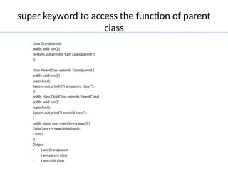 Comprehensive Guide to Java Constructors, Overloading, Overriding, and ...