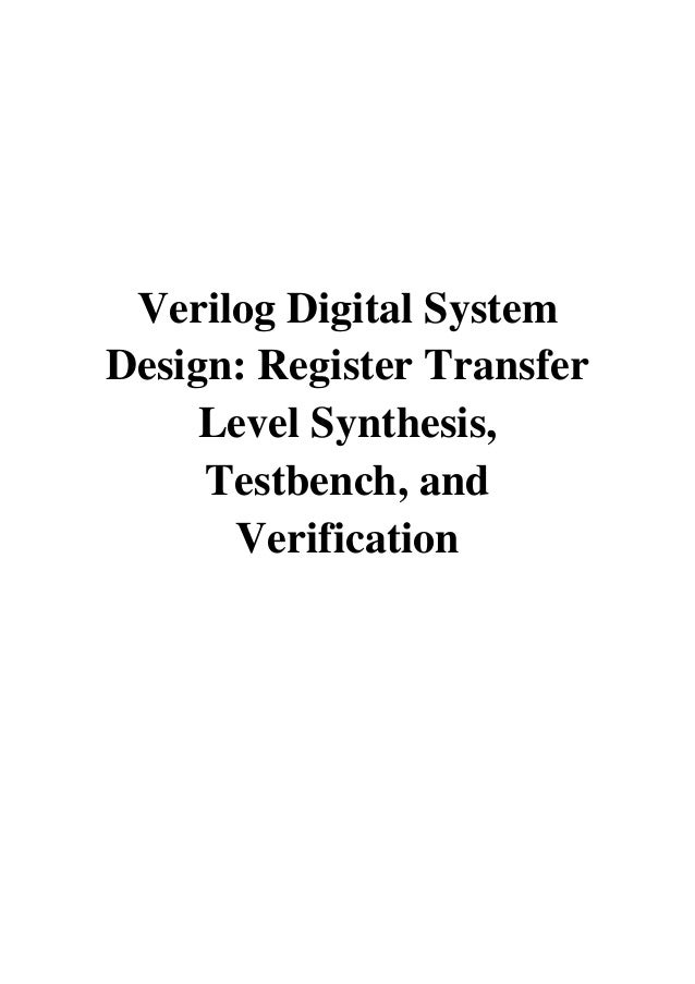 Digital design an embedded systems approach using verilog solution manual Digital design an embedded systems approach using verilog solution manual