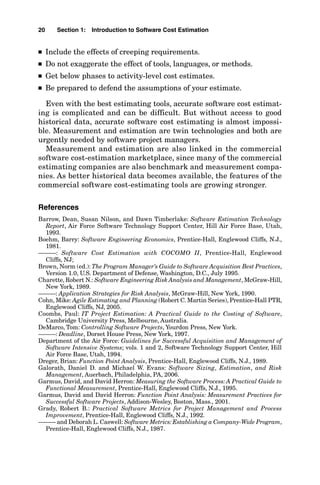 Introduction to Software Cost Estimation | PDF